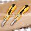 2017 hot sale factory Famous 18mm utility knife blade cutter industrial cutting knife