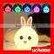 UCHOME 2017 Easter Gifts Silicone Led Cute Shape Silicone Light