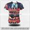 wholesale 3d printing running women crop top print t shirt