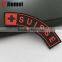 Cheap customized brand name rubber pvc badges