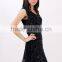 2015 fashion style shining sequins decorative ladies party dresses