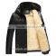 Customized manufactorying middle-aged and elder man father-wear fur coats jackets with fur