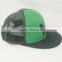 custom hats snapback baseball cap without brim with green under brim