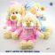 Sitting super soft stuffed doggy baby first tv plush toys