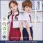 Skirt And Shirt With Short Pants School Uniform Shirts 100% Cotton