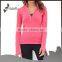 Running jacket with front zipper High collar hoodie
