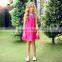 S60721B 2017 Fashion Summer Embroidery Girls Vest Dresses Kids Dress