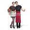 OEM Unisex Waiter Uniform and Restaurant Uniform with Apron