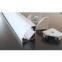 Led corner profile strip 550lm 14W high power 5050SMD with Alum and milky cover
