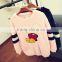 Factory direct sales cartoon printed hoodies for women good quality thick