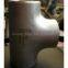 stainless steel A403 WP316/316L straight tee