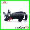 E477 Black Super Soft Velboa Cat With Bow Plush Pencil Case