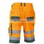 high quality mens short pants 3/4 pants with reflective tape