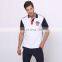 Classic Slim Fit Combination Embroidery Logo Sports Polo T Shirts For man