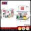 Hot selling Mini 195pcs Plastic Construction Toy Building Blocks Play Set for kids