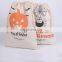 In Stock Wholesale 100% Cotton Canvas Halloween Gifts bags Halloween Sack