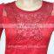 Wholesale plain color long sleeve bottoming t shirt with high quality for woman