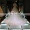 Off Shoulder A Line And Back Deep V Neck Lace Up Wedding Dress Big Train Wedding Gown