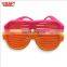 2018 New Products Sound Activated Flashing Funny Plastic Glasses