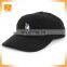 PU leather promotional baseball cap adjustable strap 6 panel flat brim hat and cap with patch label promotion