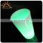 flashing light pint glass/high quality LED glass/logo printing glass