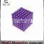 Colorful Neodymium 5mm Purple magnetic ball toy