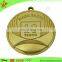 Custom cheap good quality sport metal medals brass silver medals for sale