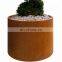 Wholesale Round Corten Steel Planter