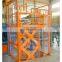 7LSJG Jinan SevenLift manual small electric goods chain based scissor lift platform