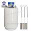 YDS-3/6 L Frozen Cryogenic Cylinder 10 Liter Dewar 2l Liquid Nitrogen Tank