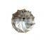 GT15-25 53.11/70.98mm 11+0 Blades Turbo Aluminum 2618/milling/billet Turbocharger Compressor Wheel
