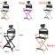 Makeup Chair Salon Director Aluminum Portable Black with Headrest For Professionals Makeup Academy Vanity Chair Professional
