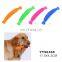 Round dog bite toys TPR soft chew dental toys for dog