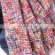 China Cheap Price Tropical Style Multi-Color Rainbow Throw Blanket 63" X 49"
