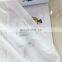 Ready Made European Style Solid White Color Sheer Curtain fabric For French Window Decoration