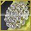 Costume jewelry brooches flower rhinestone hair brooches bling rhinestone brooches for sashes FB-072