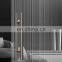 Interior Door Silkscreen Printing Tempered Clear Glass , Decorative Tempered