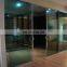 impact glass entry doors china supplier double tempered glass sliding doors