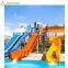 Aqua Park Slide, Water Park Open Flume Slide Fiberglass