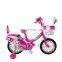 folding girls city bike with good quality / factory directly supply 12 inch children girls bike / girl bike pink