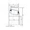 Timken 25590/25527 tapered roller bearings