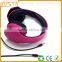 Wholesale popular pink promotional stylish communication stereo foldable headsets