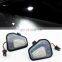 2PCS Canbus LED Side Mirror Puddle Lights Lamp for VW Volkswagen Jetta 10-15/EOS 09-11/Passat B7 2010~/CC 09-12/Scirocco 09-14