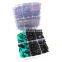 635pcs With 16 Sizes Wholesale Plastic Rivet Automotive Fasteners Clips Car Auto fastener clip bumper car auto fastener