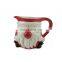 3d santa claus christmas gift box ceramic coffee mug with christmas design