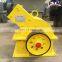Portable Mobile Stone / glass Hammer Crusher Mill with Wheels