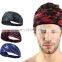 Wholesale Running Stretchy Wide Elastic Women Logo Custom Man Sweatband Headband Sport Custom