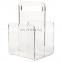 Clear Acrylic Napkin Holders with Handle Modern Napkin Holder for Party Wedding Home Decor