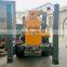 Small borehole portable drill rig pneumatic rock water well drilling machine price