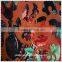 indian style flocking garments fabric